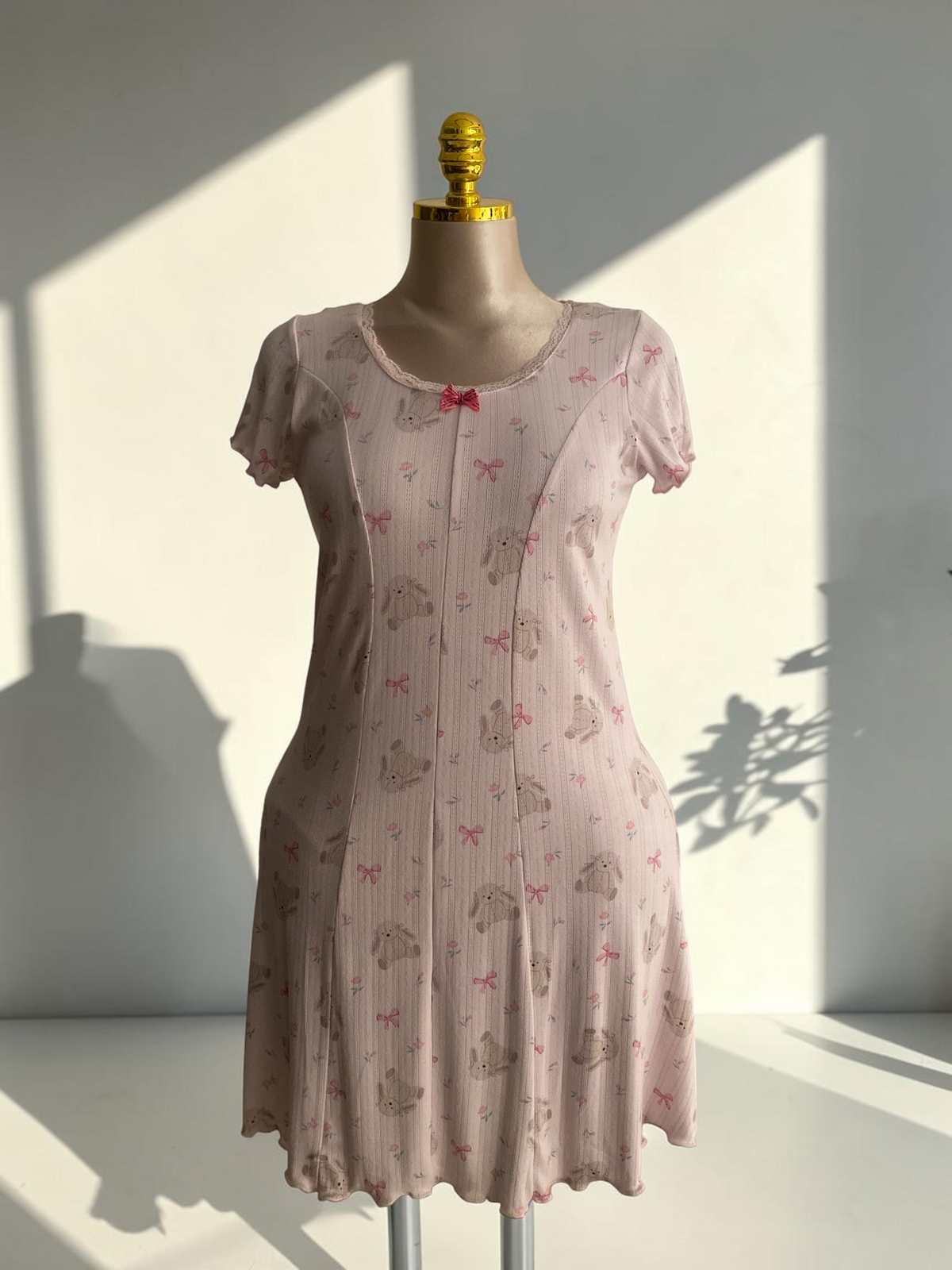Bunny Bow Nightshirt