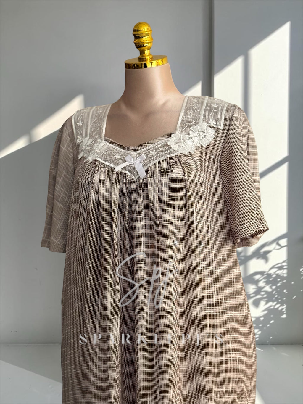 Cozy Elegance Plus Size Nightdress
