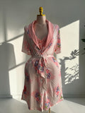 Floral Lace Nightdress & Robe Set