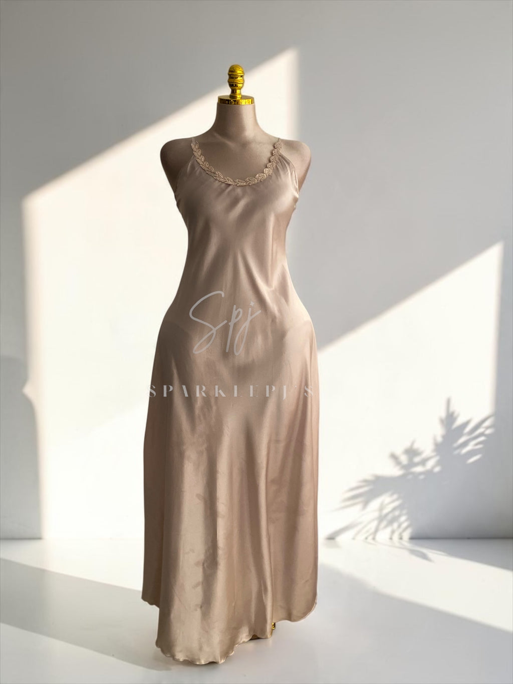 Lily Long Satin Nightwear