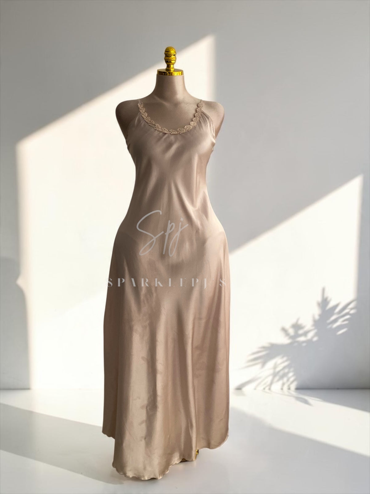 Lily Long Satin Nightwear