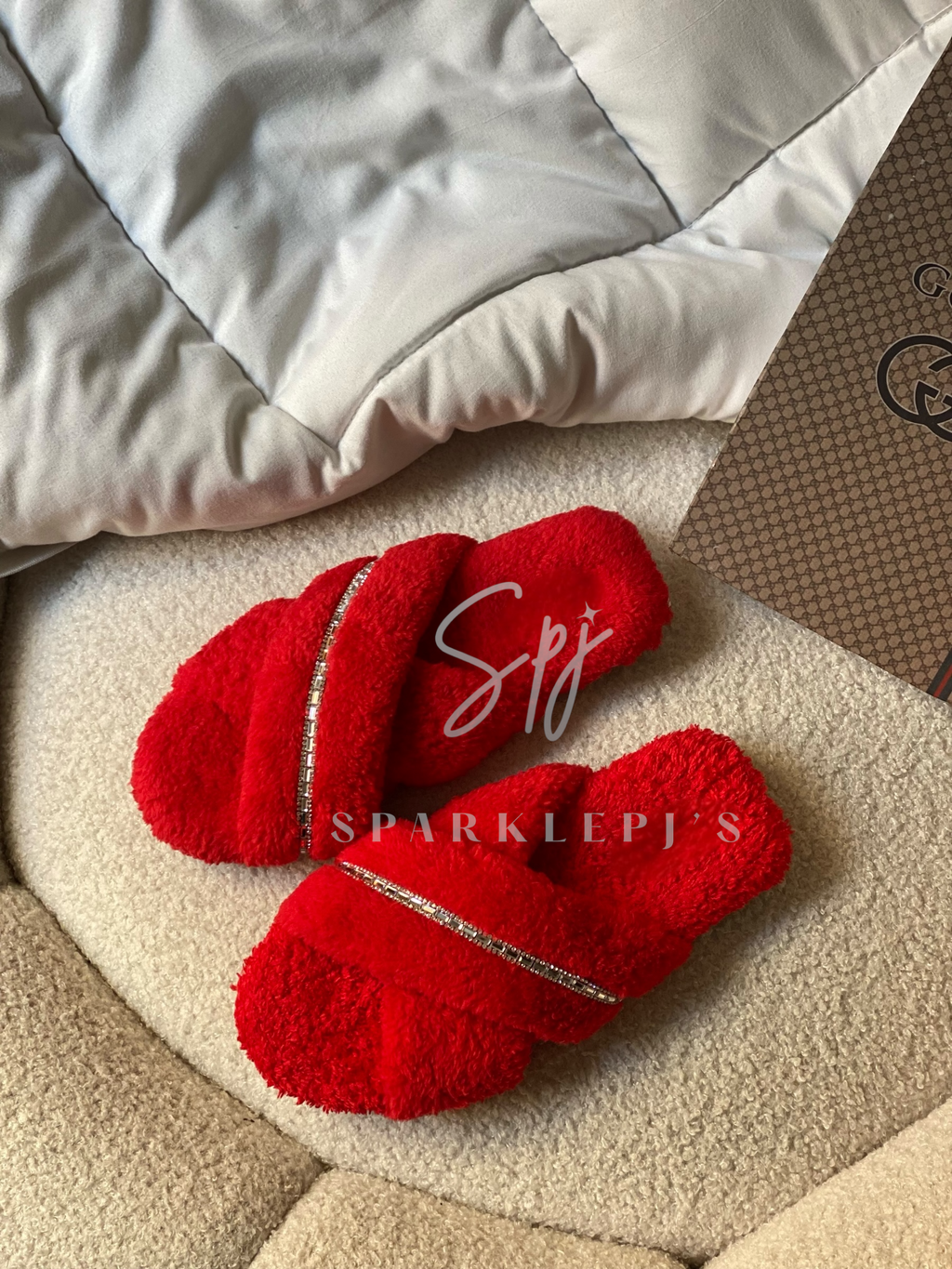Diamond Wrap Slippers