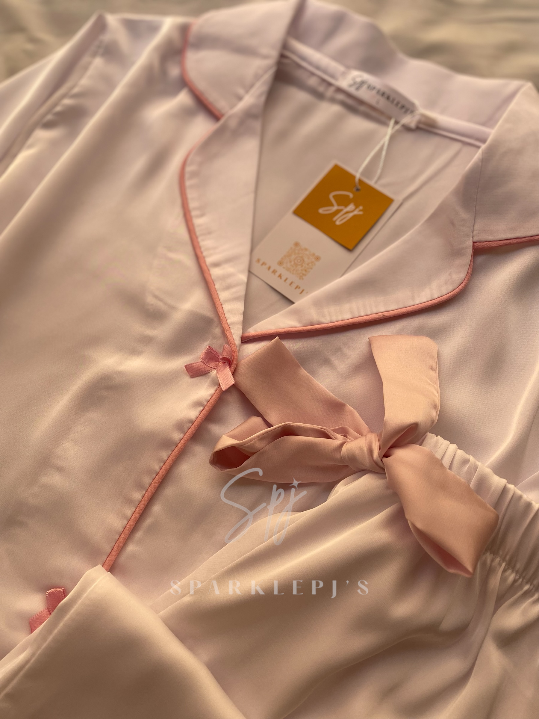 Satin Elegance Pajama Set