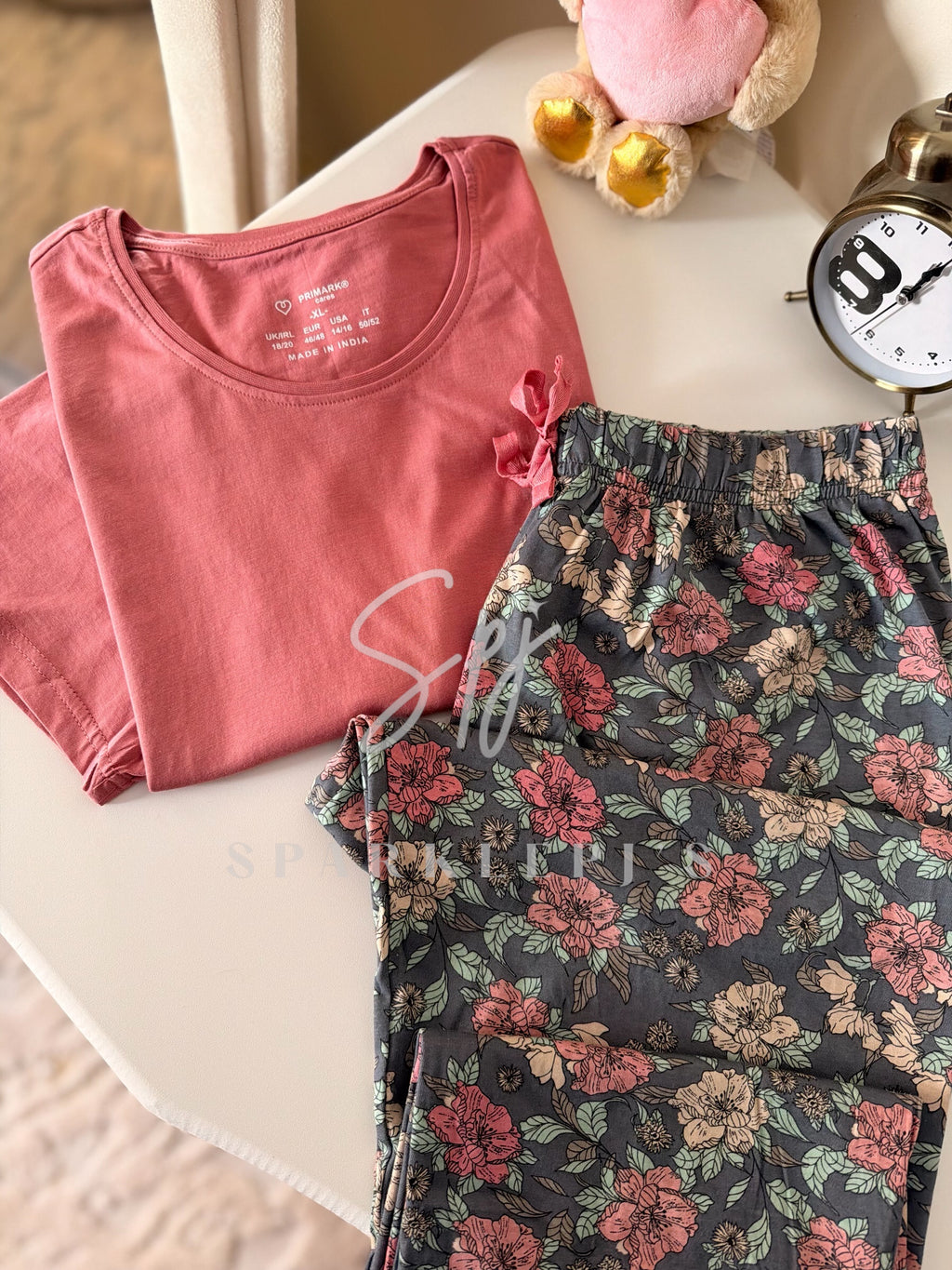 Primark - Floral Pajamas