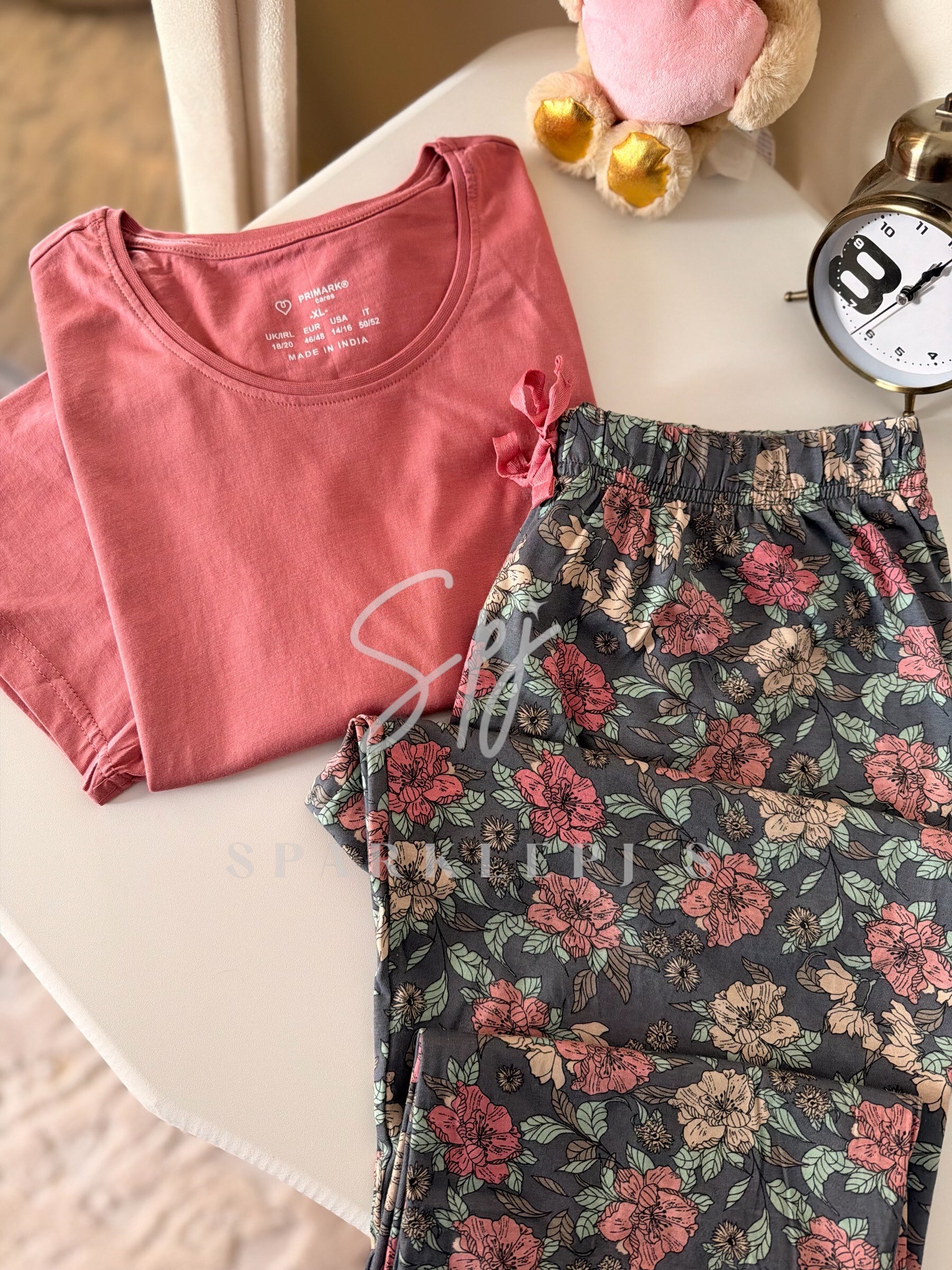 Primark - Floral Pajamas