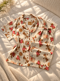 Teddy Satin Pajama Set