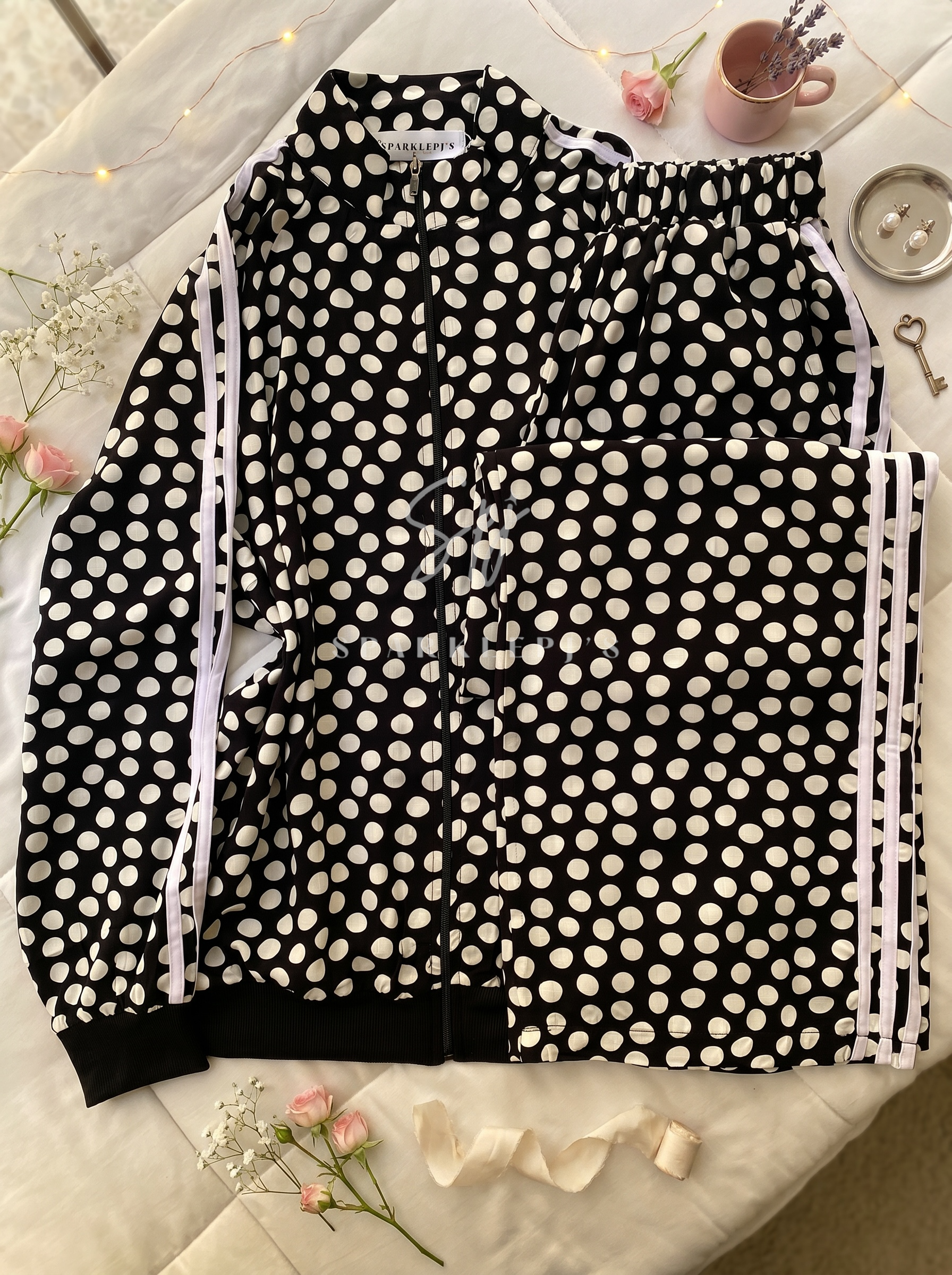 Polka Sport Pajama Set