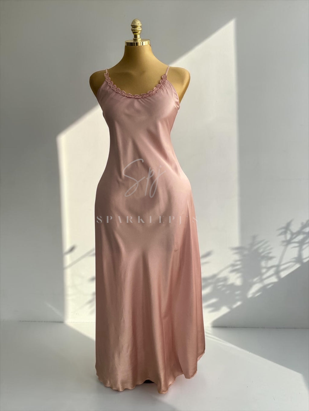 Lily Long Satin Nightwear