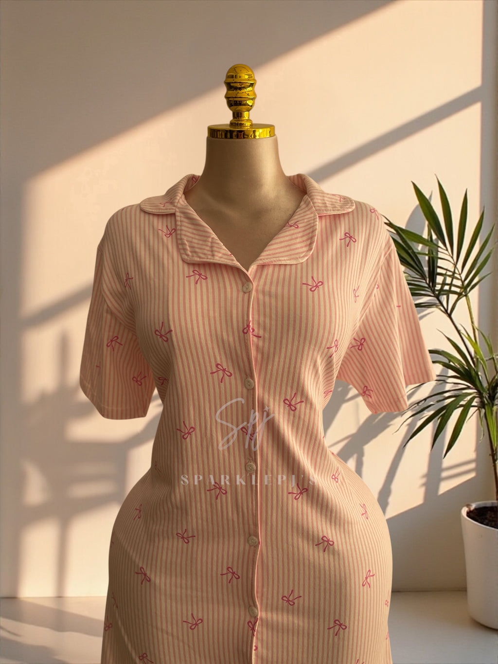 Sweet Bow Sleep Shirt