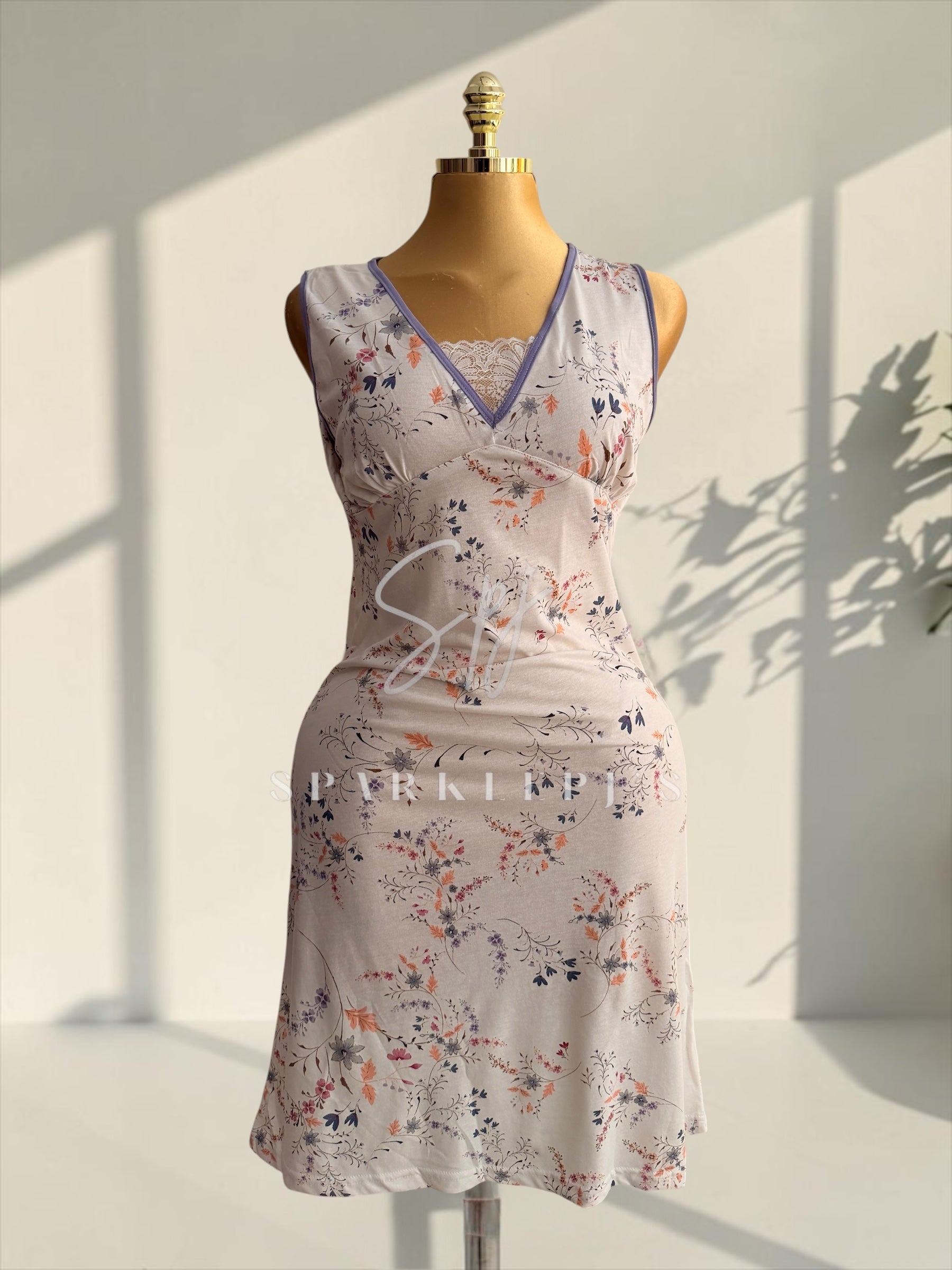 Soft Blossom Sleep Dress