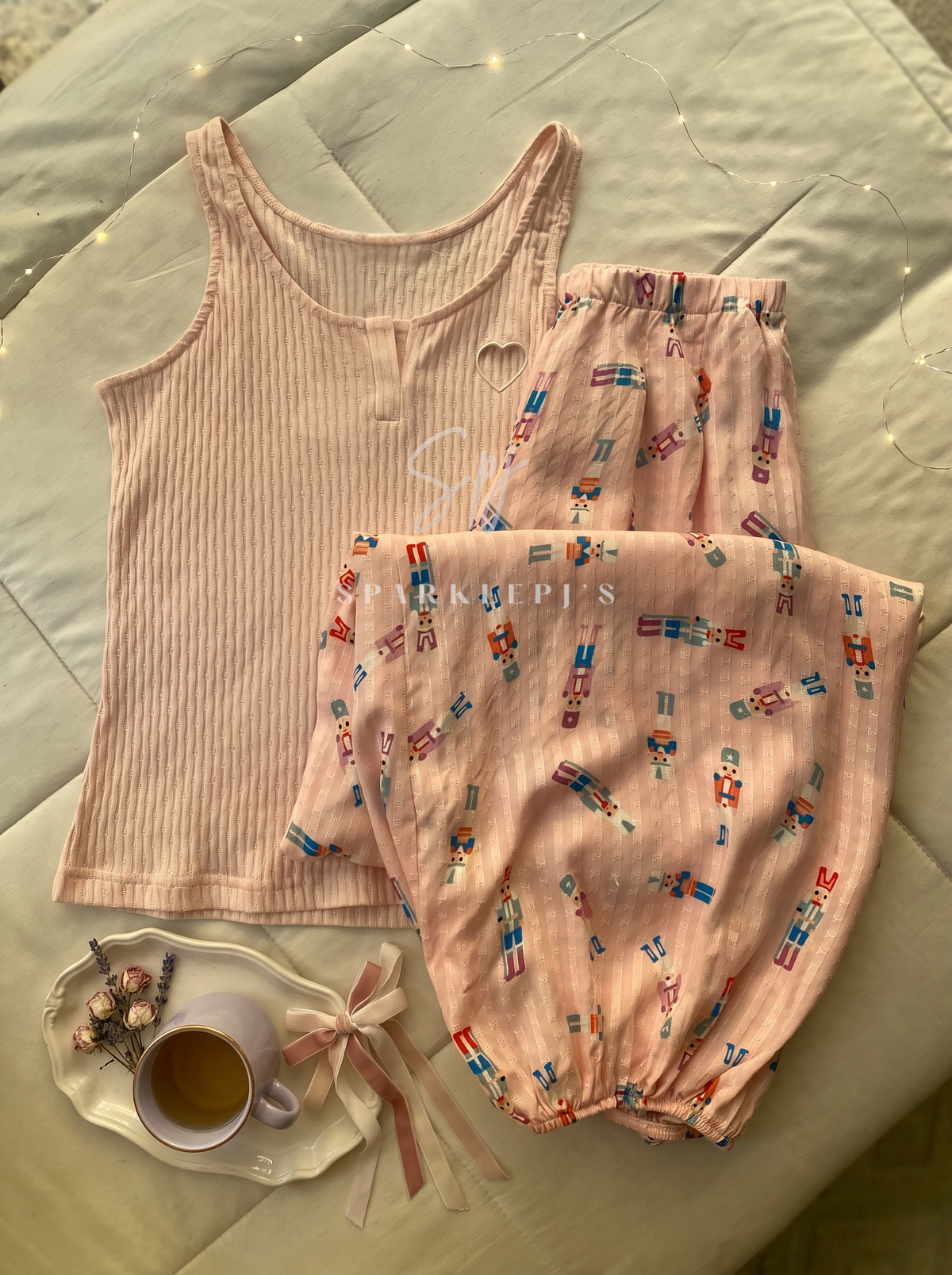 Sweetheart Cozy Pajama Set