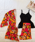 Floral Dreams 3-Piece Pajama Set