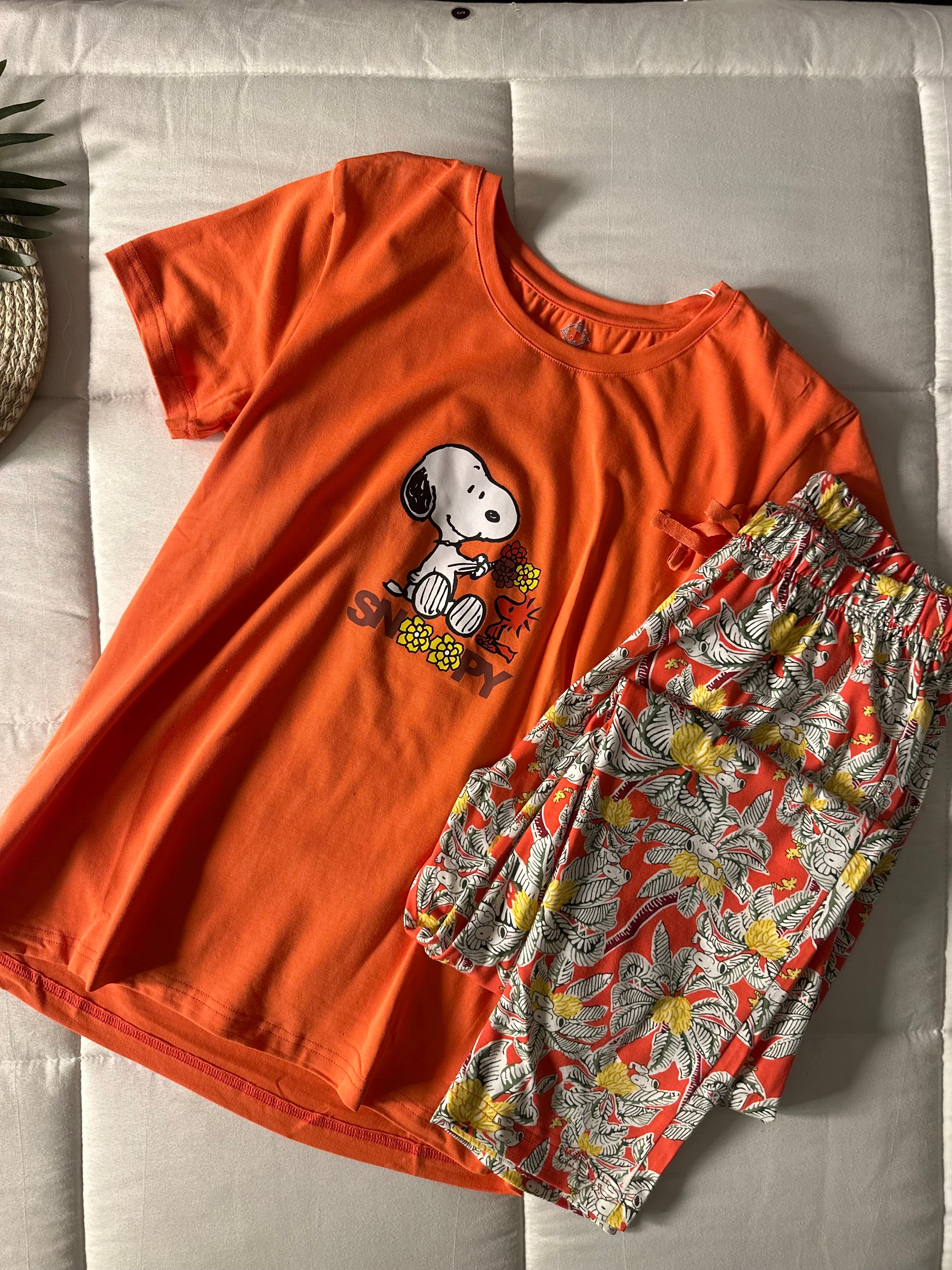 Snoopy short sleeves
