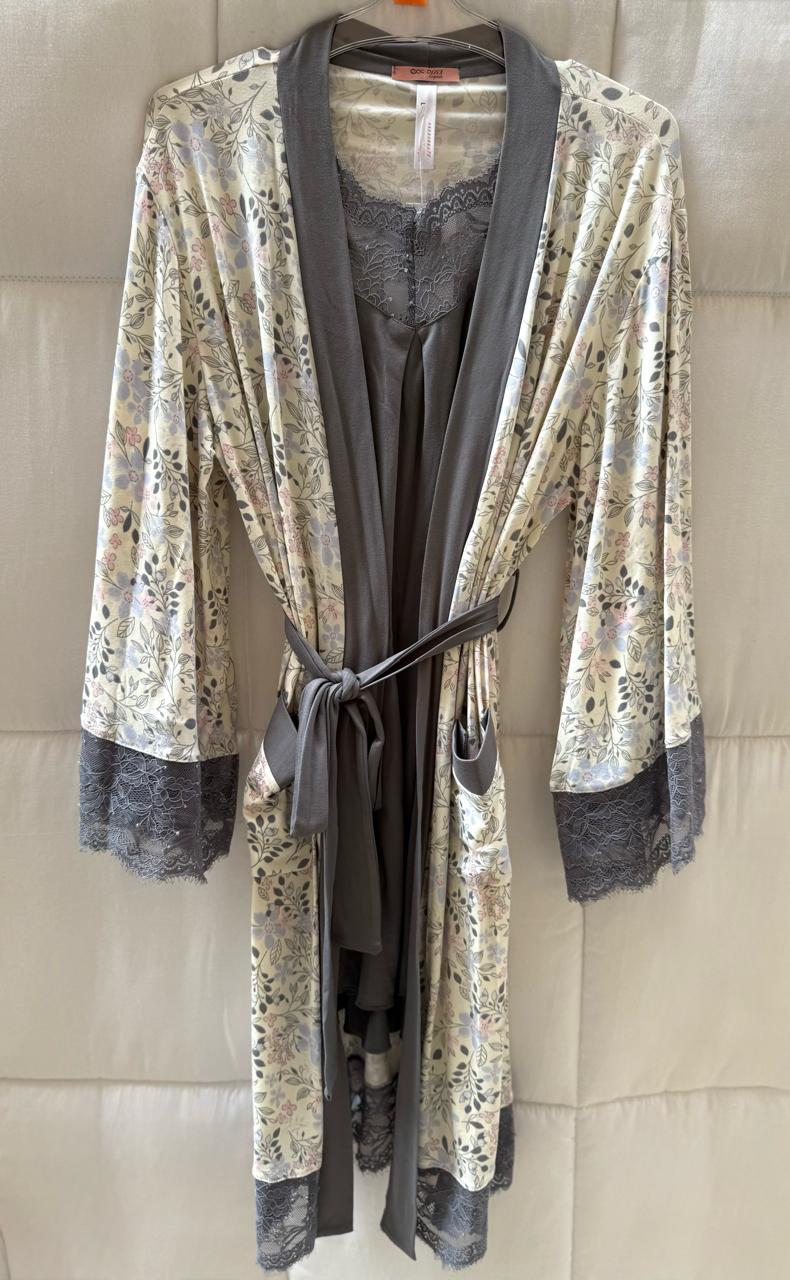 Floral Elegance Night dress