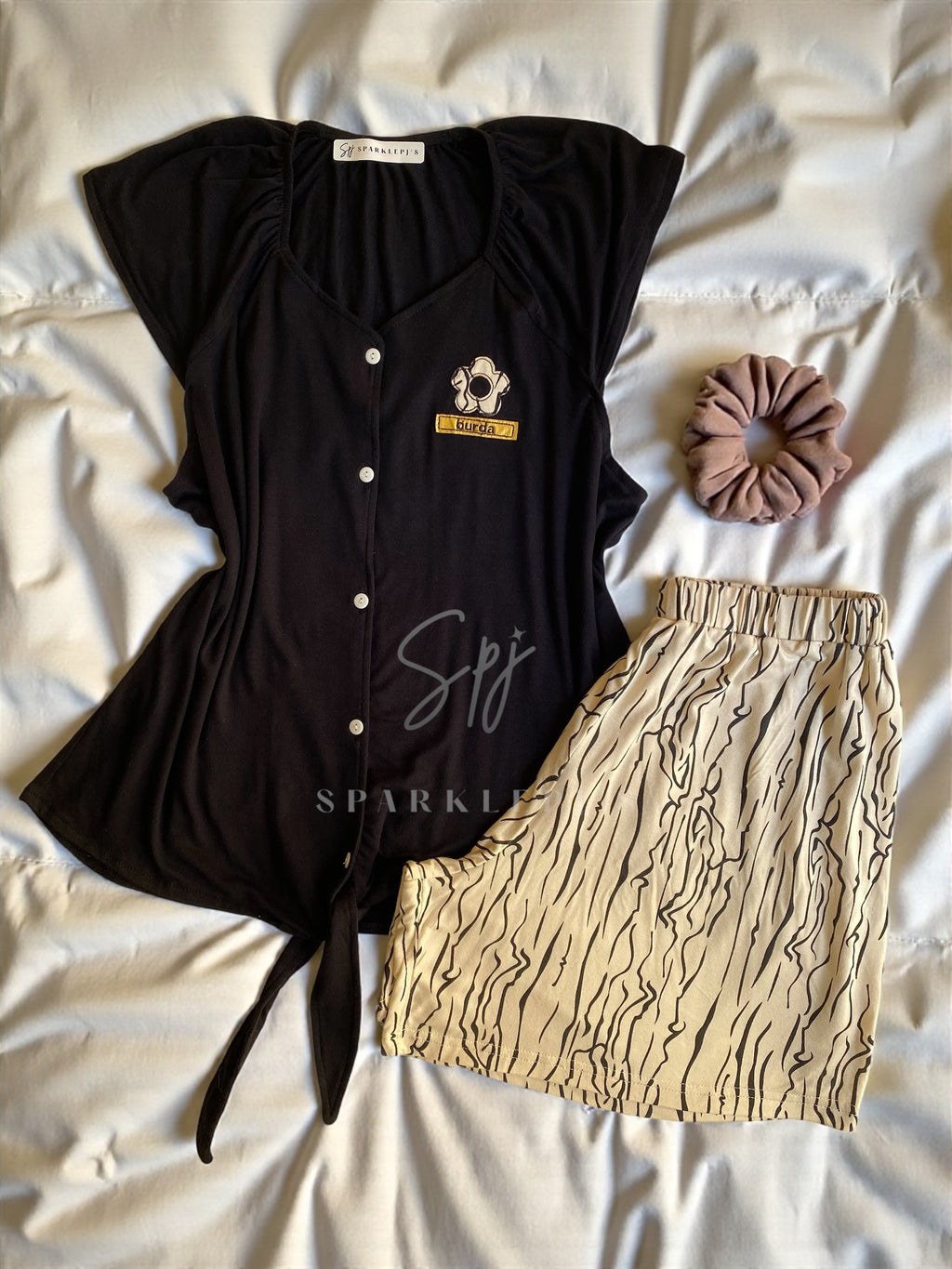 Cozy Mood Short Pajama Set