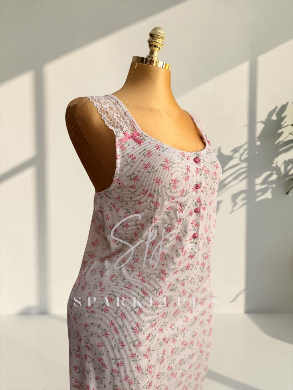 Floral Lace Nightdress