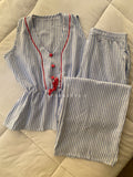 Coastal Stripe Pajama Set