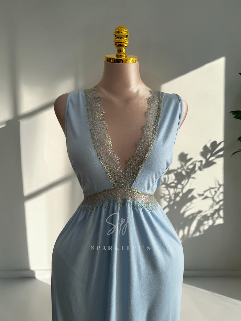 Dreamy Lace Long Nightshirt