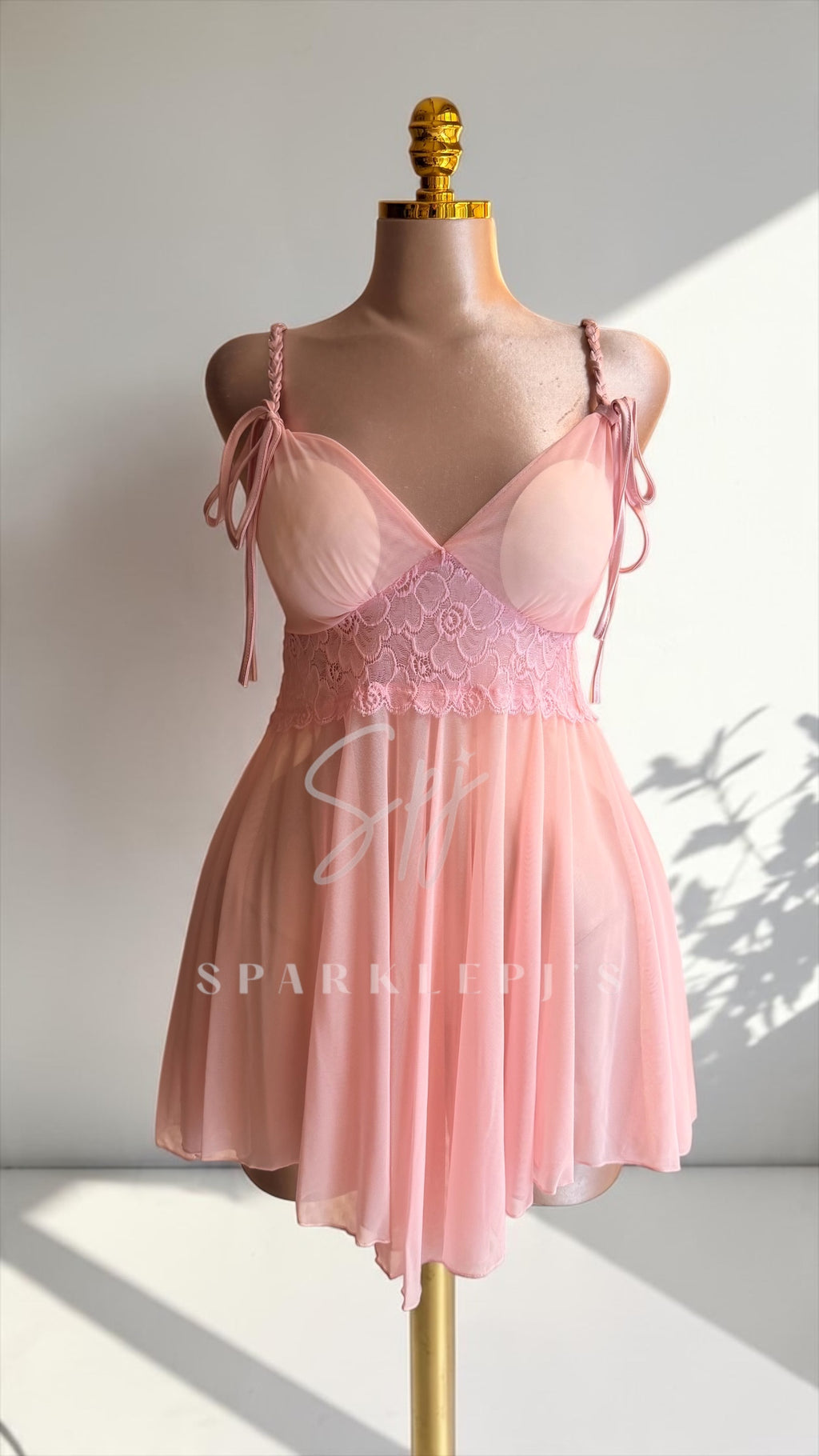 Lace Waist Nightwear
