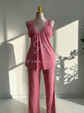 Maternity Nursing 3-Piece Pajama Set