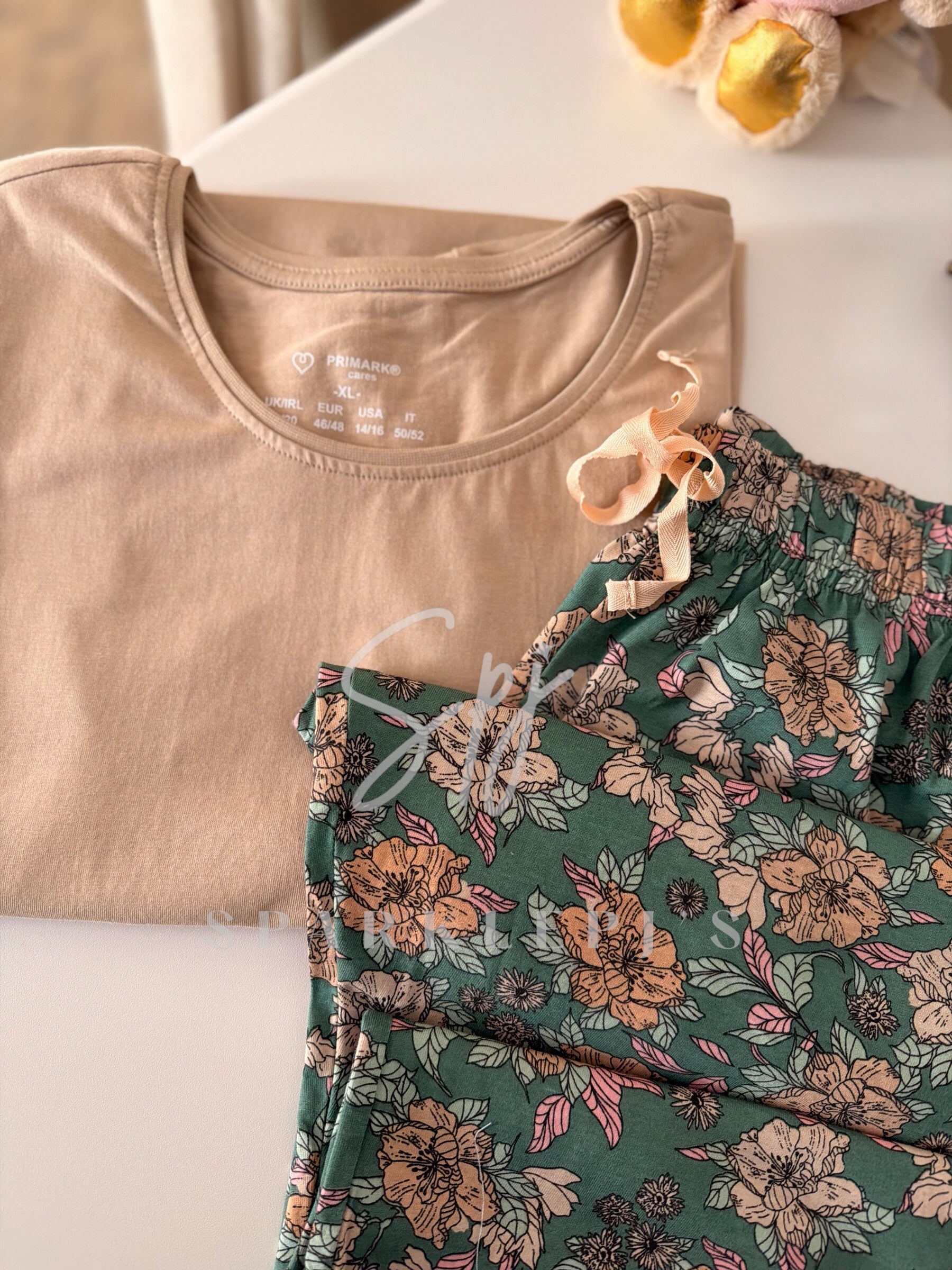 Primark - Floral Pajamas