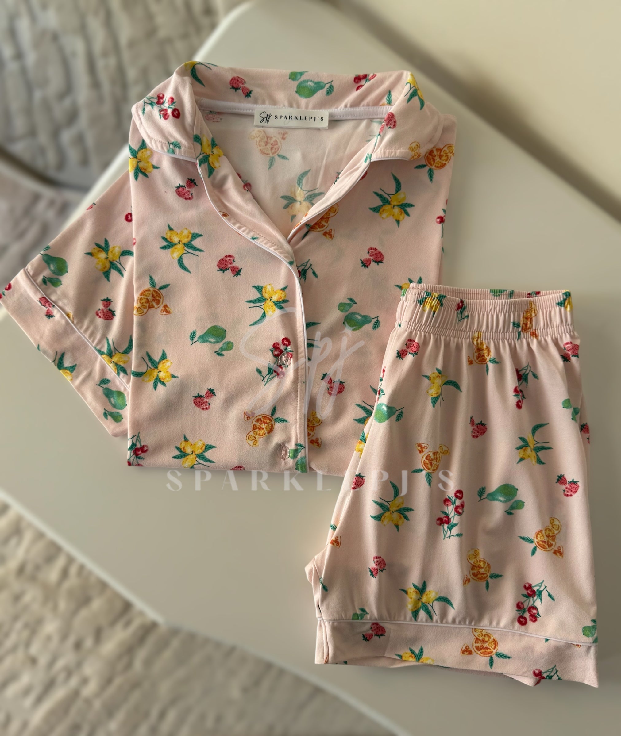 Fruity Dreams Short Set (Short-Sleeve)