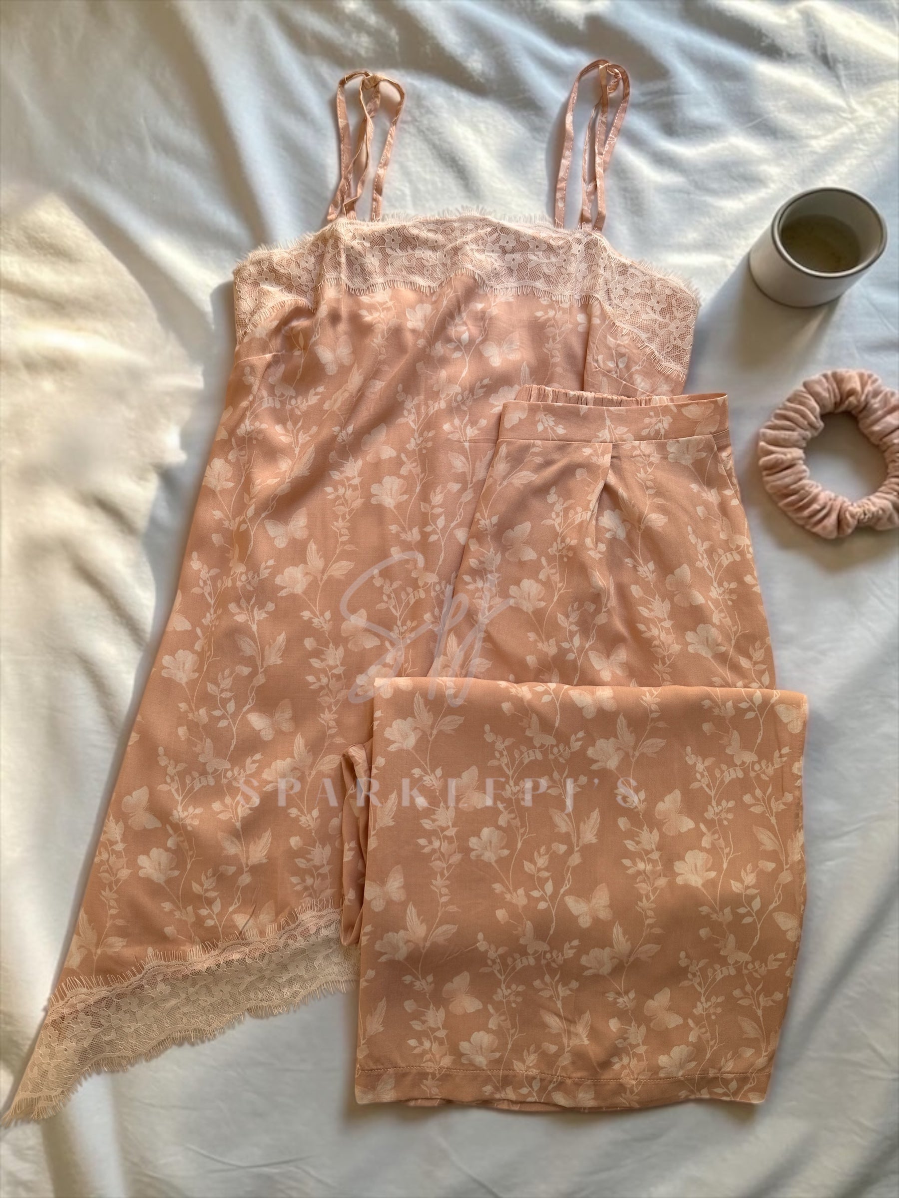 Blush Bloom Lace Set