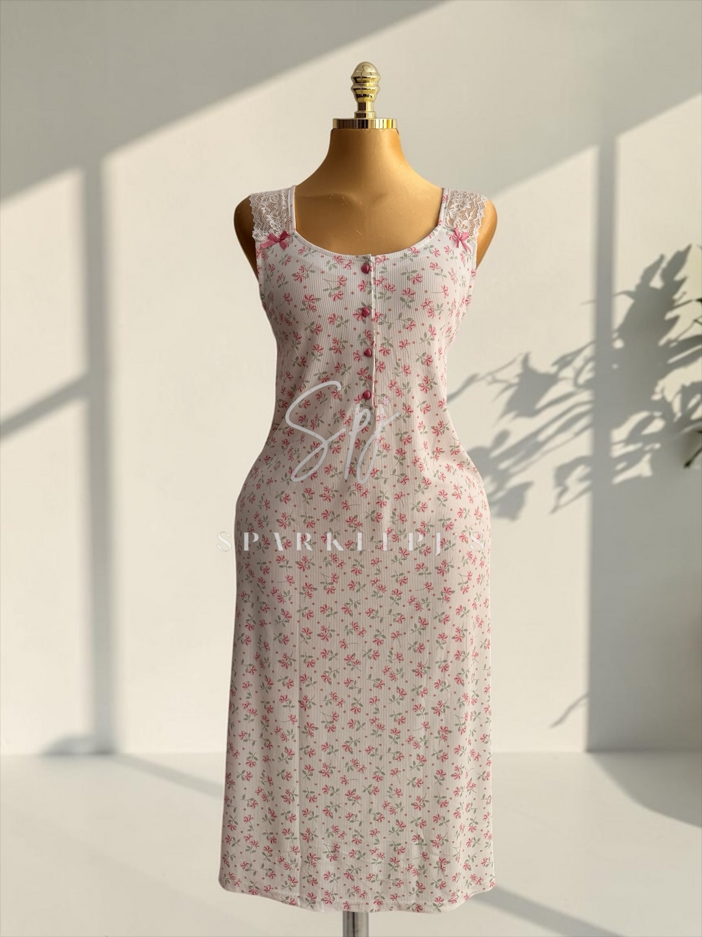 Floral Lace Nightdress