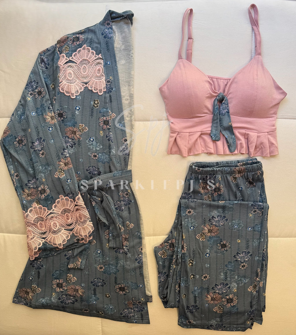 Floral Grace 3-Piece Set