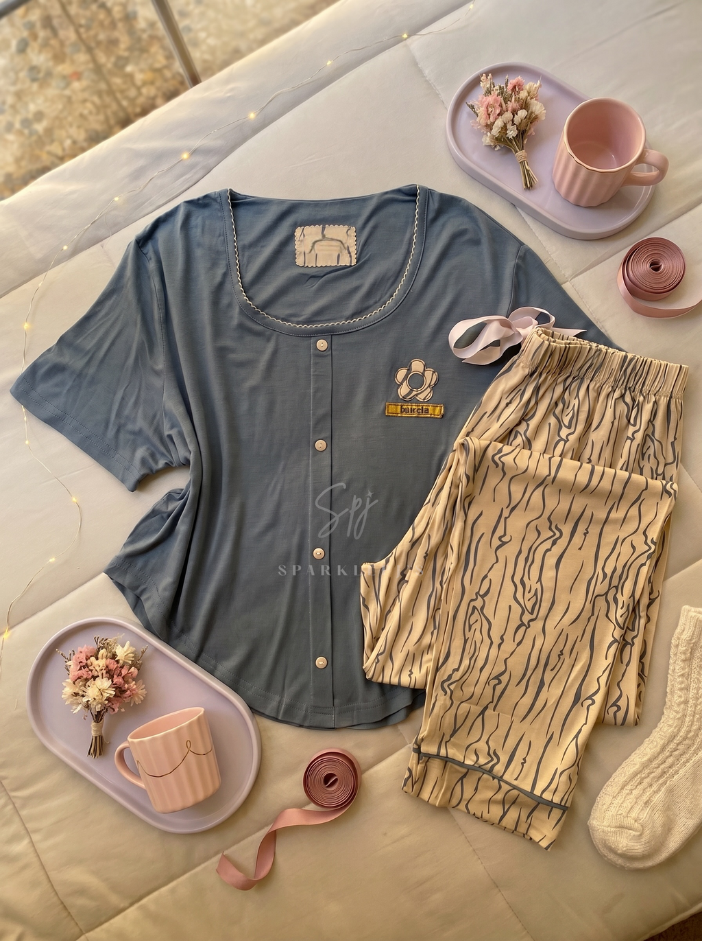 Soft Safari Pajama Set