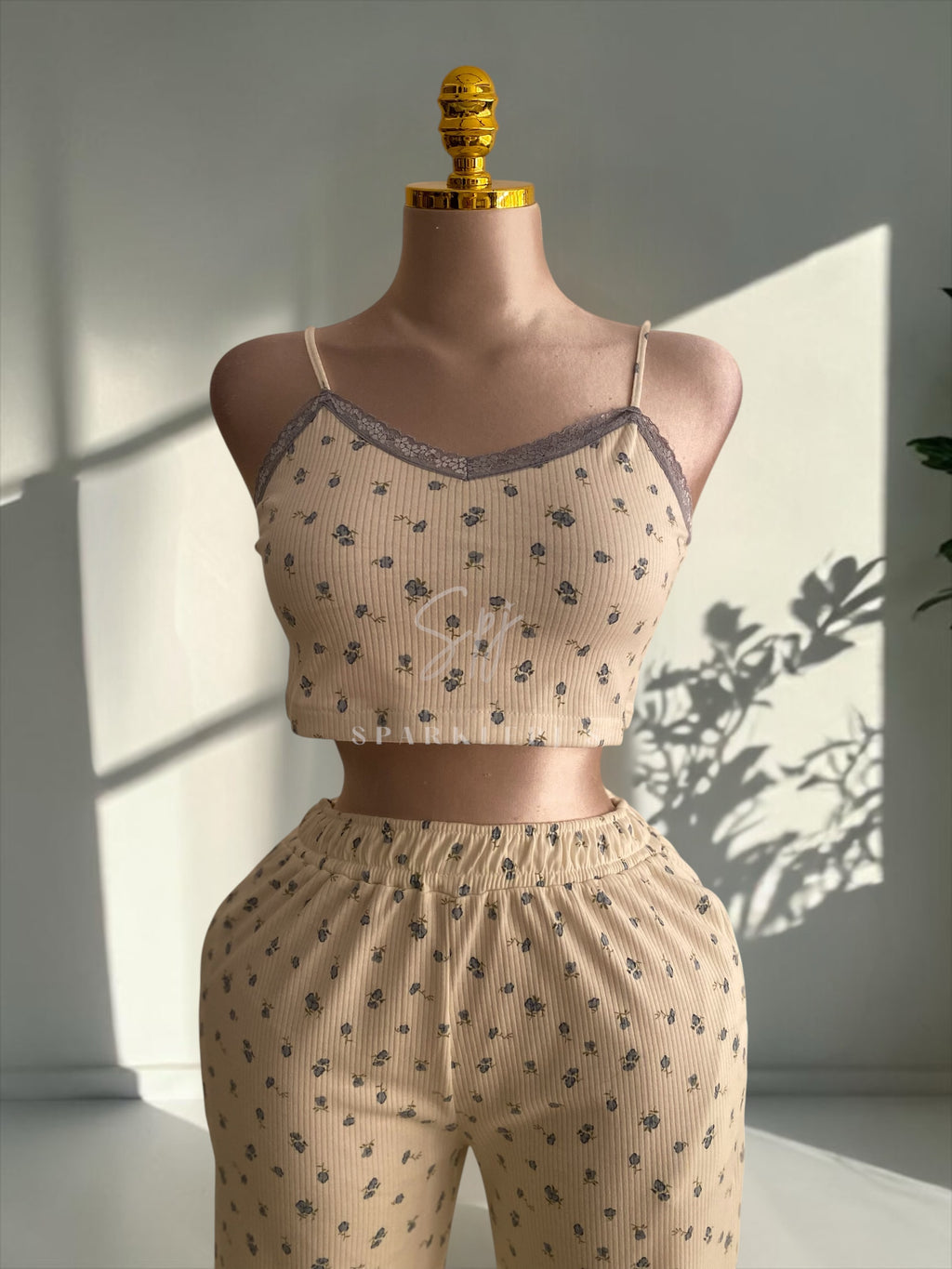 Blossom Lounge 3-Piece Pajama Set