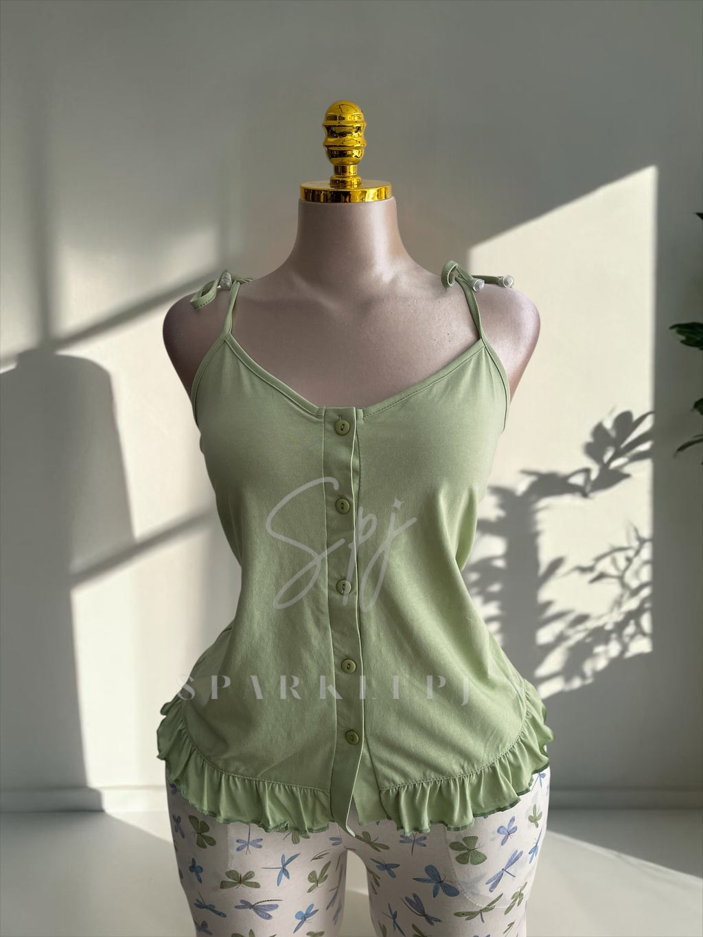 Soft Button Pentacour Pajama Set