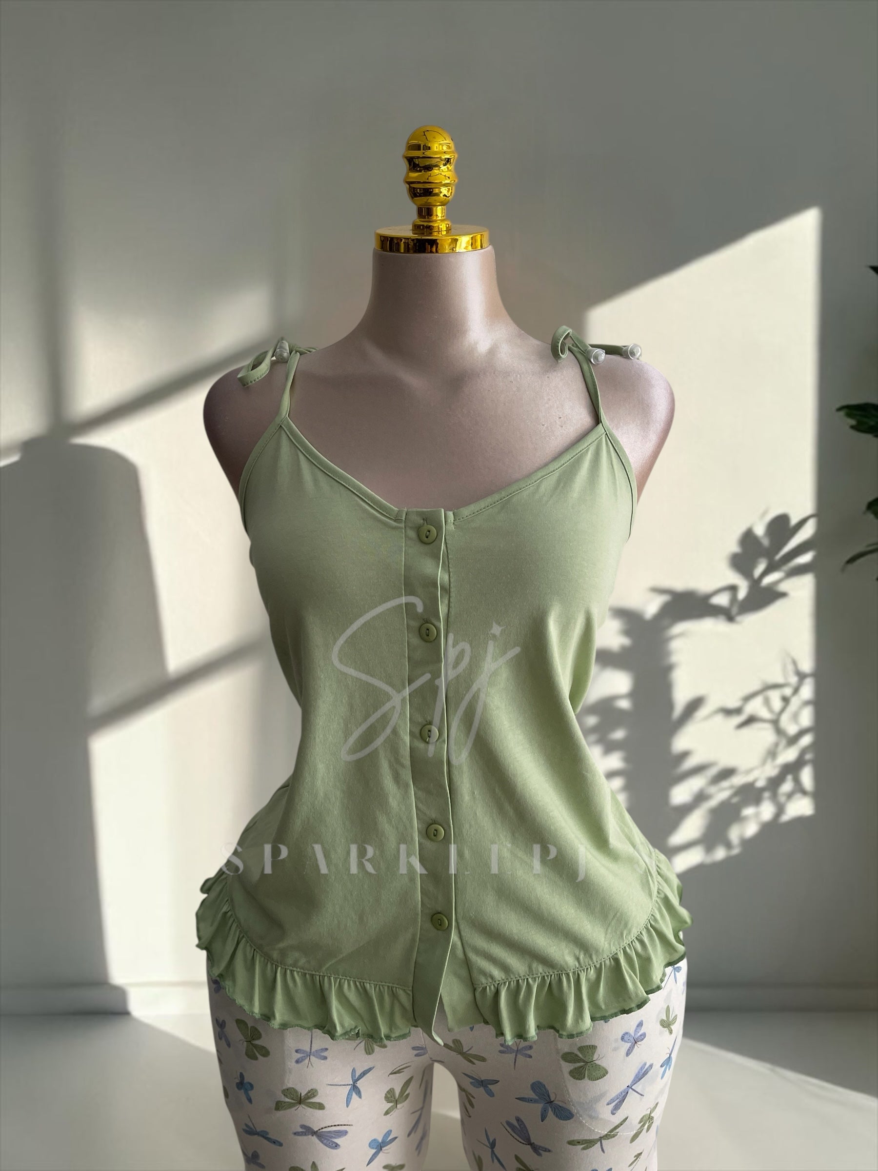 Soft Button Pentacour Pajama Set