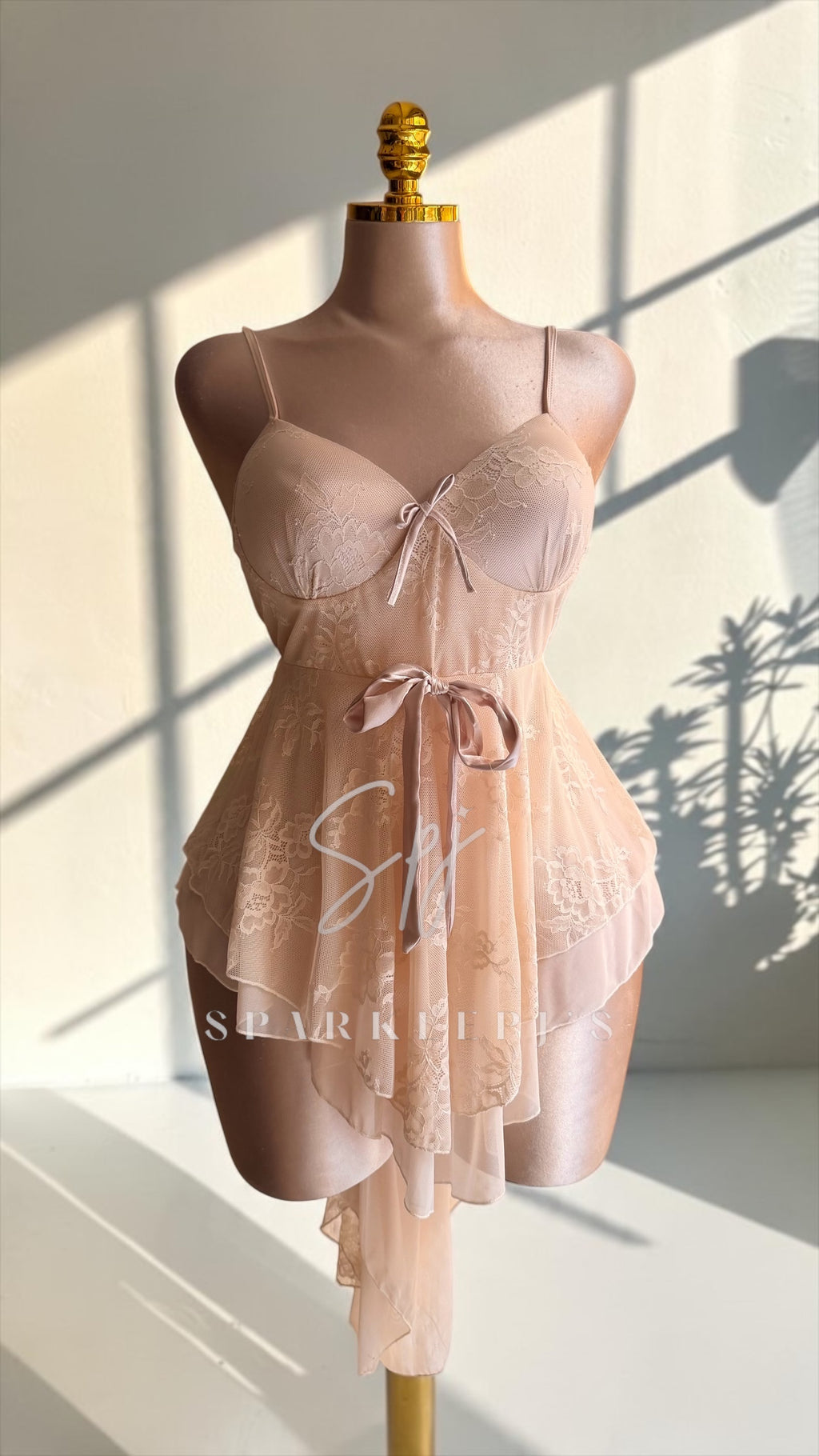 Floral Lace Nightwear