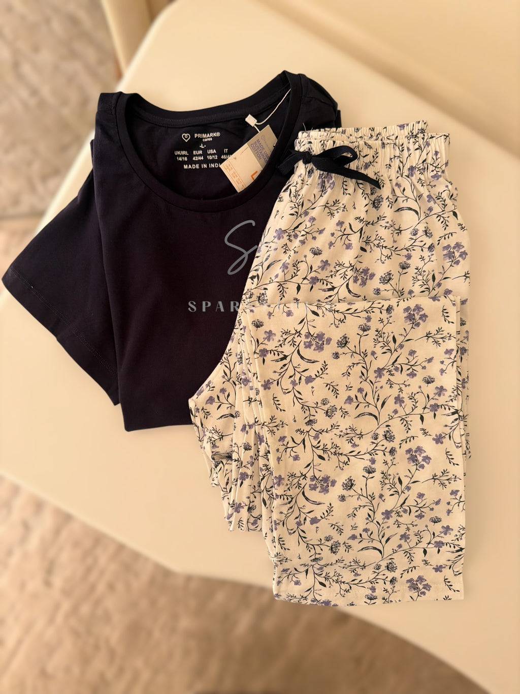 Primark-Cozy Blossom Pajama Set