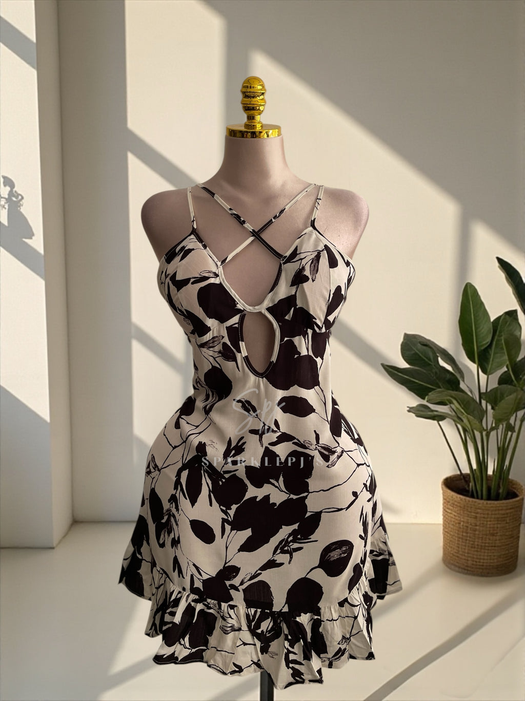 Cross Strap Nightdress