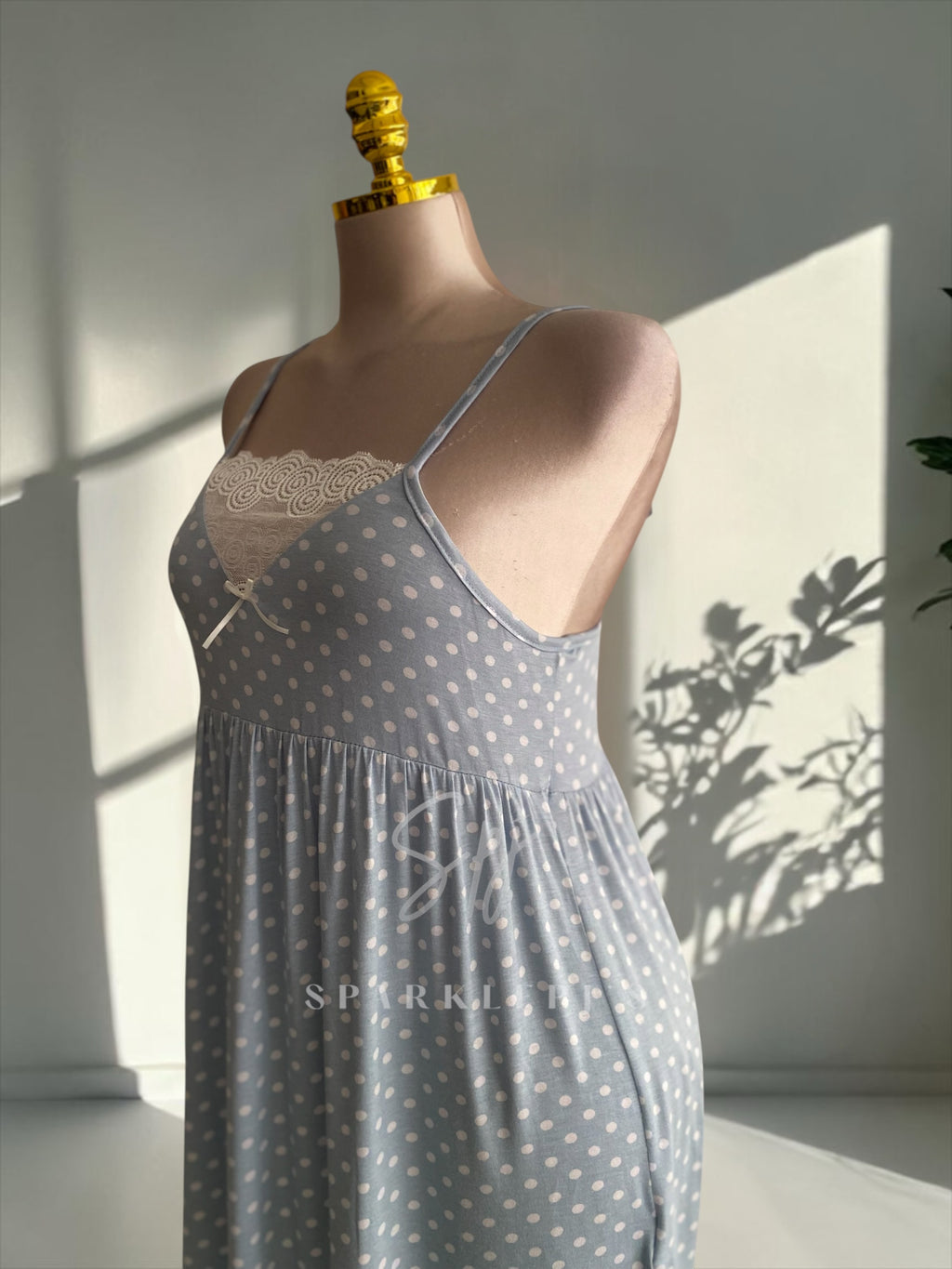 Polka Charm Nightdress