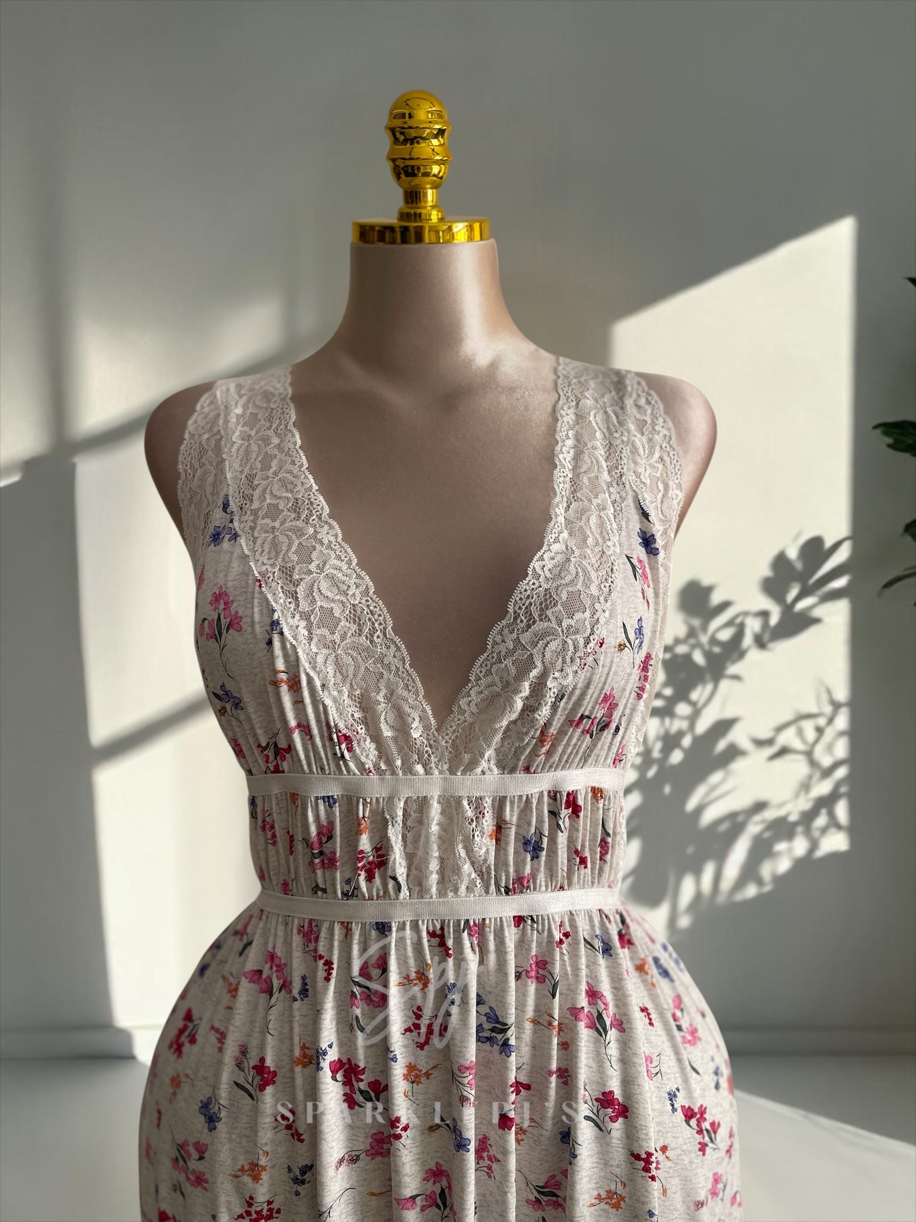 Floral Lace Nightdress