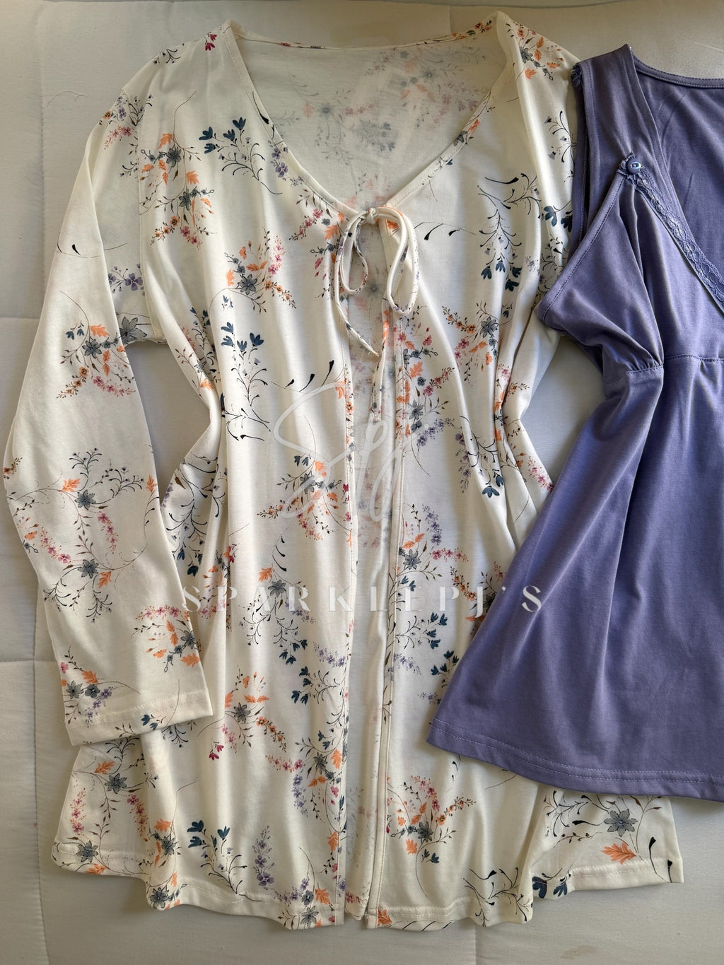 Maternity Nursing 3-Piece Pajama Set