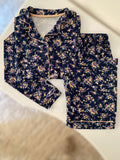 Floral Classic Pajama Set ( long sleeve )