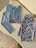 Stitch Relax Long-Sleeved Pajama