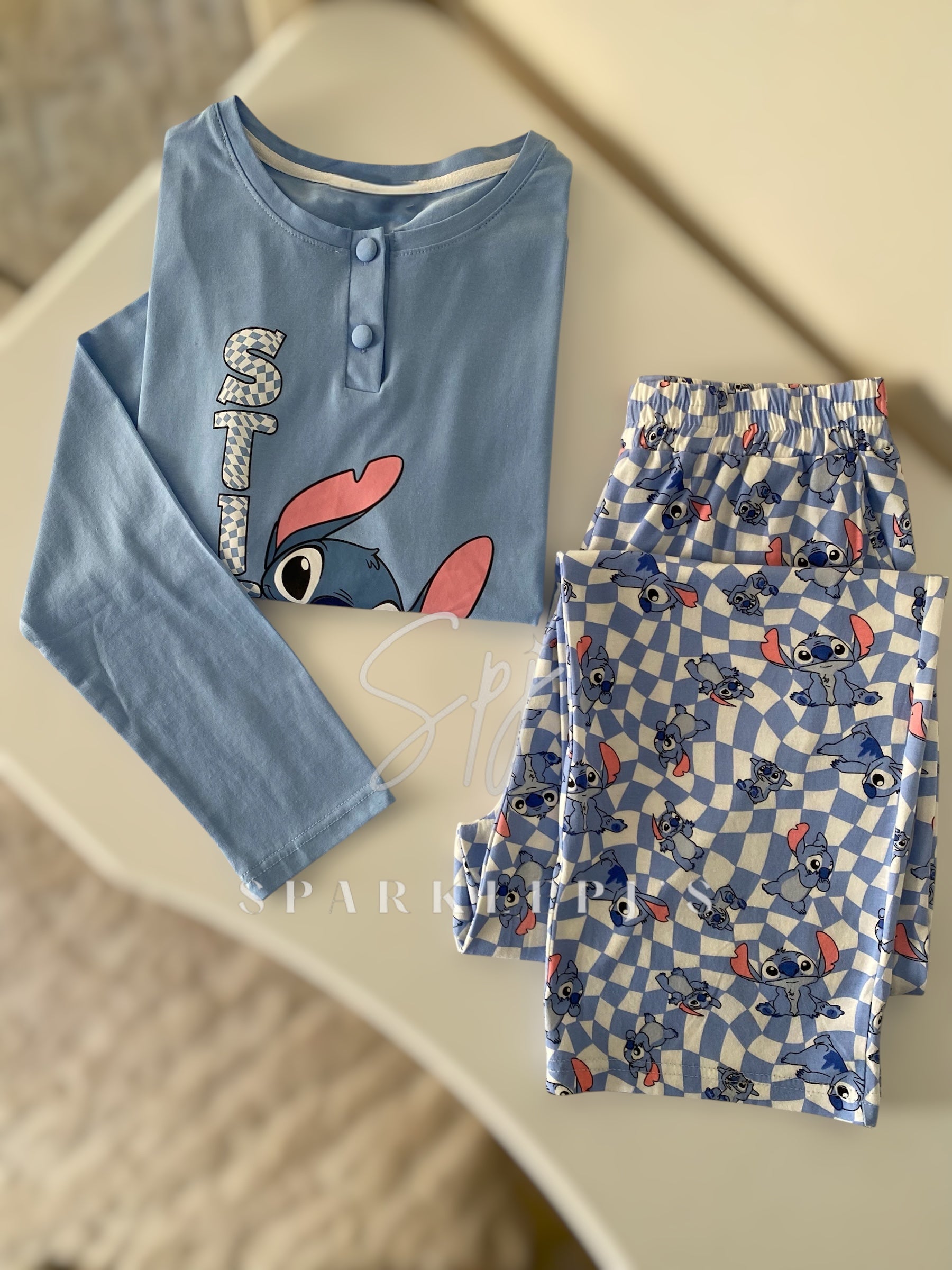 Stitch Relax Long-Sleeved Pajama