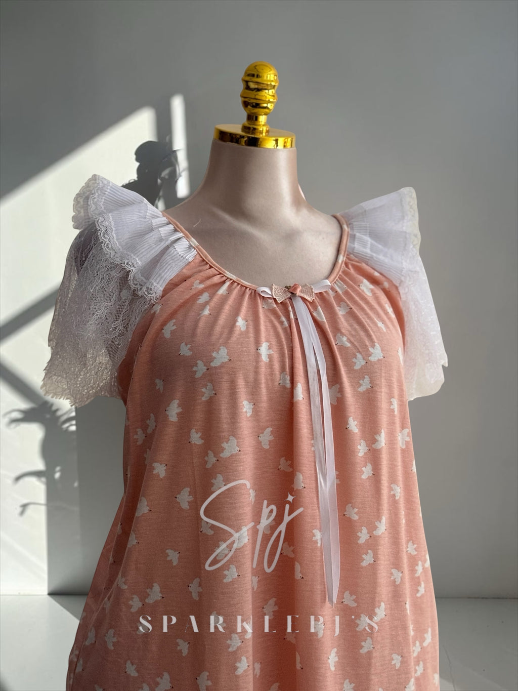 Soft Peach Comfort Nightdress