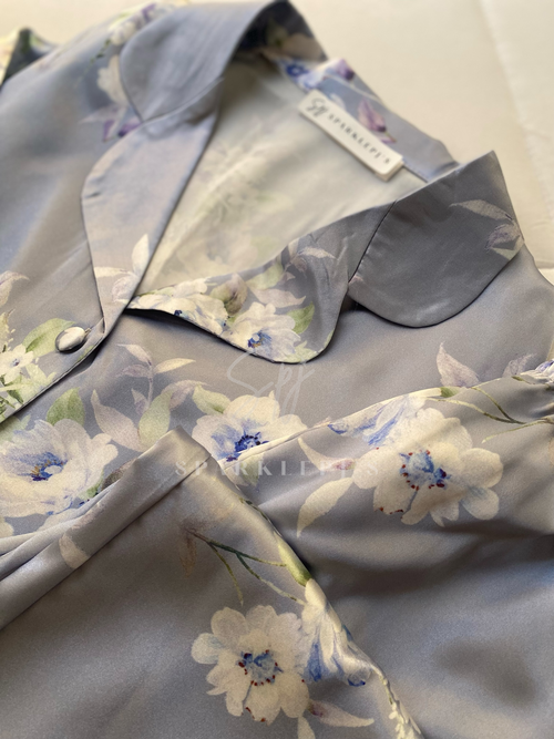 Blossom Satin Pajama Set