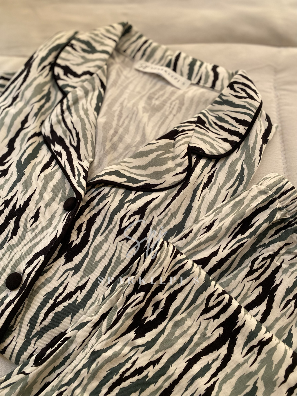 Zebra Dreams Pajama Set