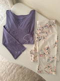 Elegant Lace Touch Pajama (Long-Sleeve)