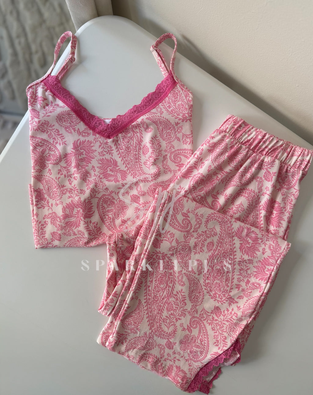 Paisley Lounge Pants Set