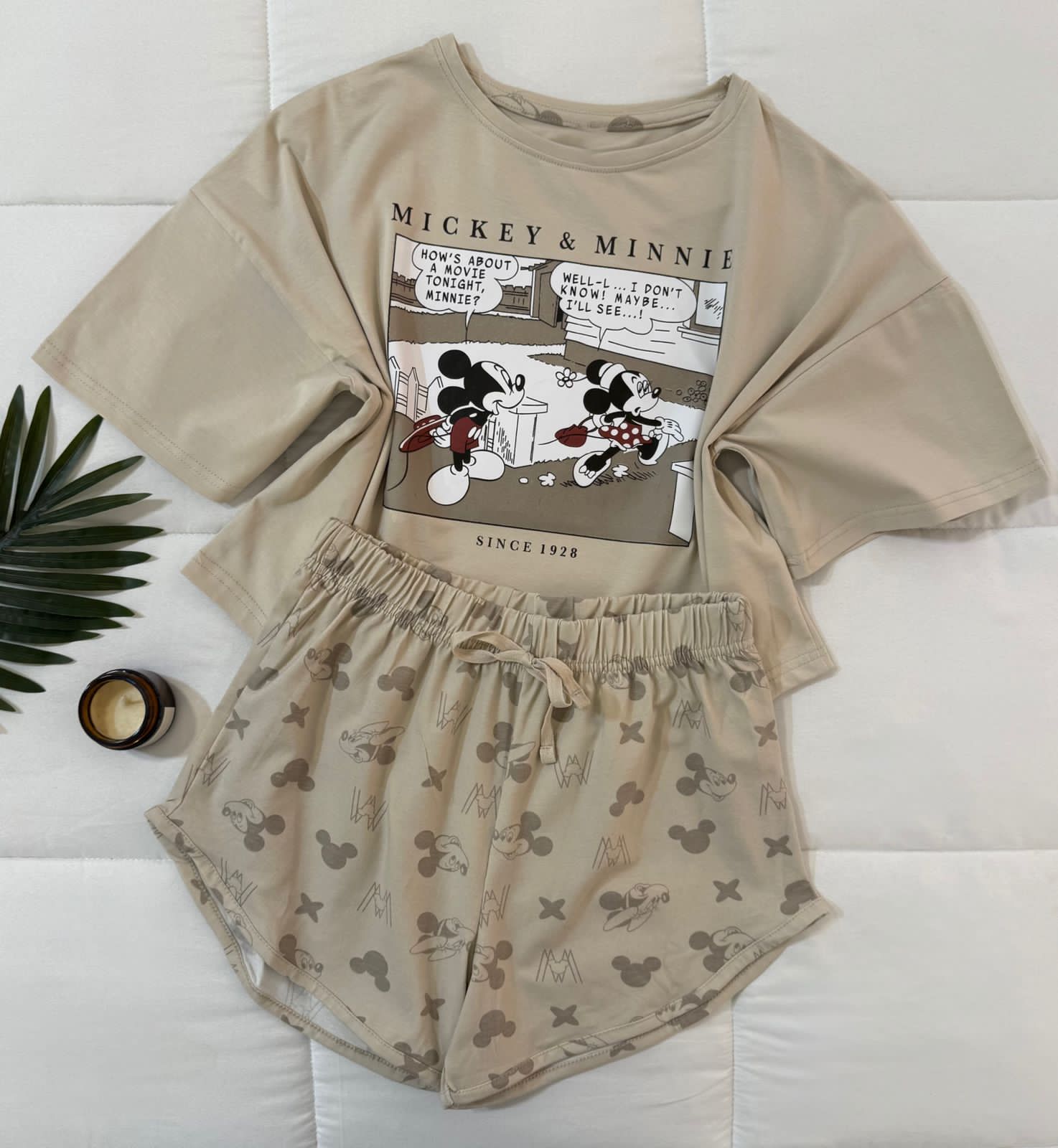 Mickey shorts pjamas