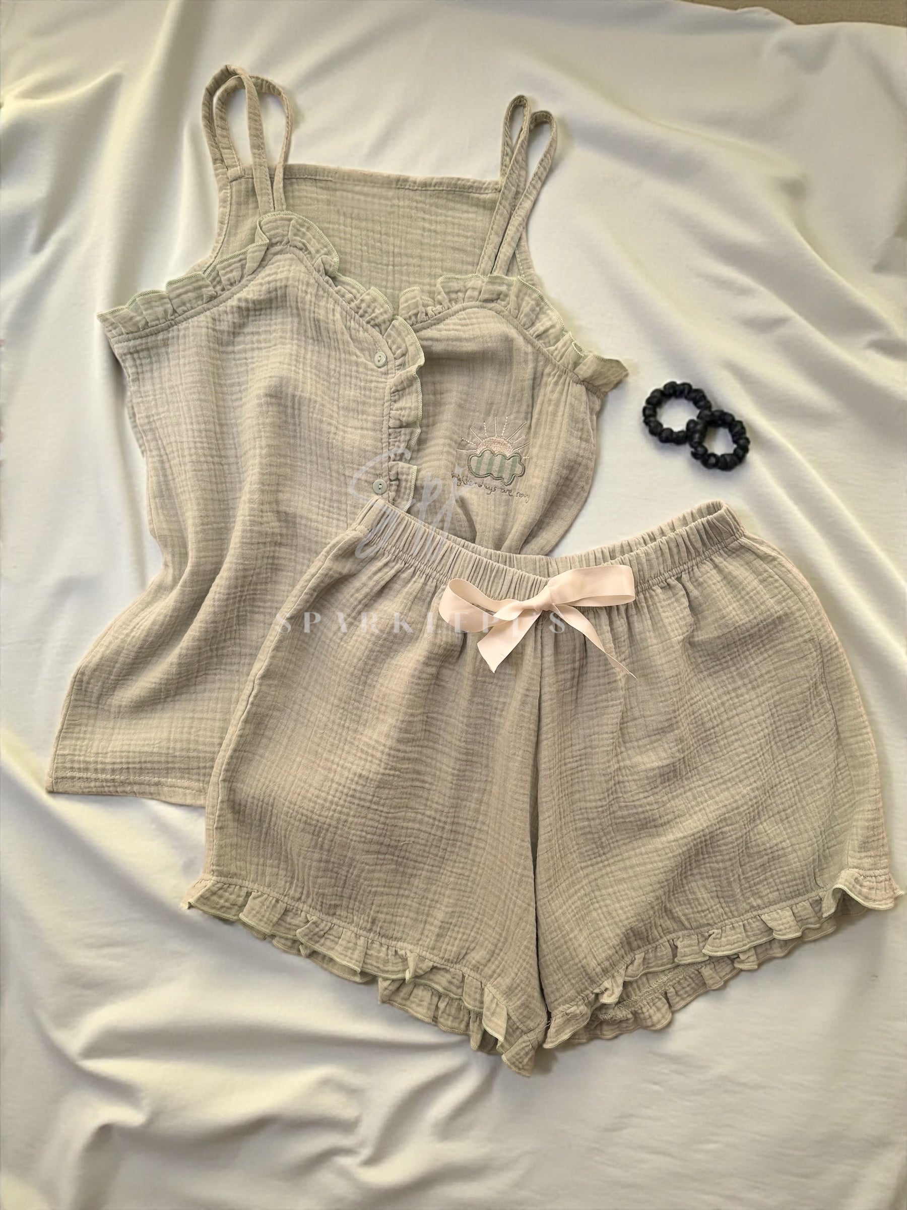 Cloudy Dreams Short Set