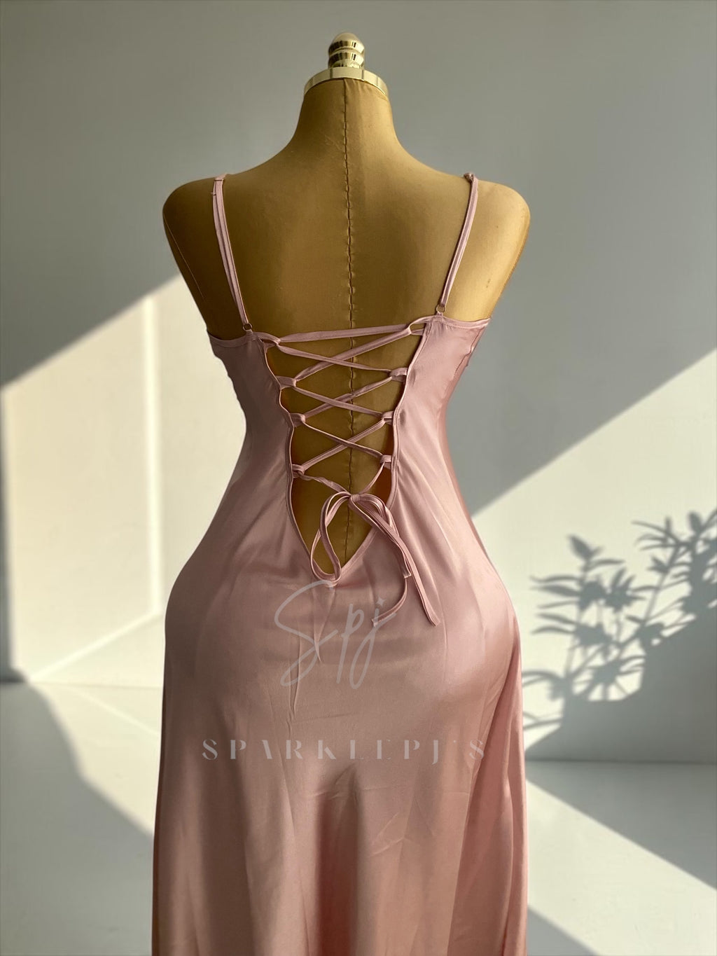 Lily Long Satin Nightwear